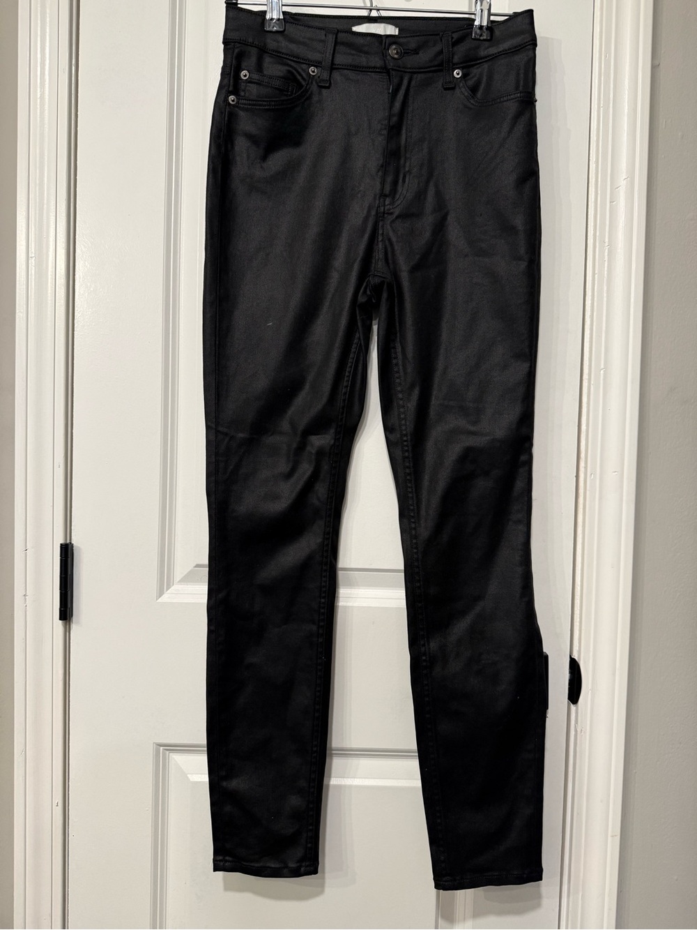 Black Coated Skinny JEAN